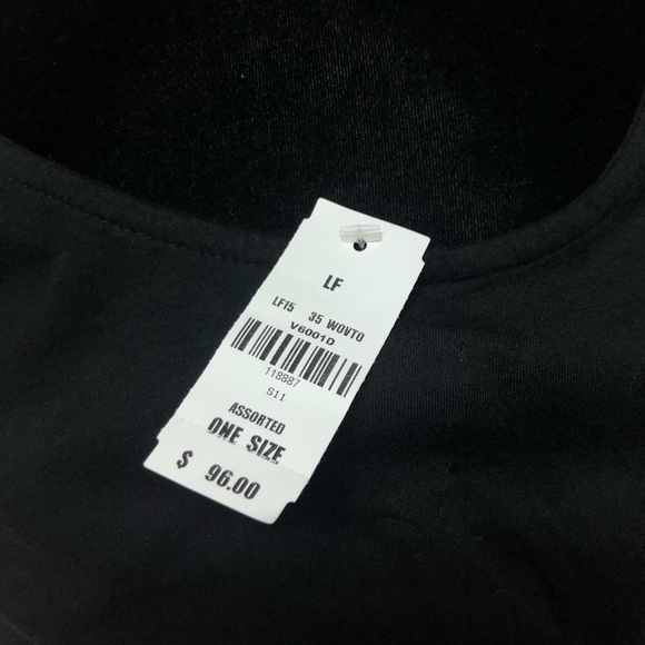 LF Furst of a Kind Polka Dot Button Down Crop Top - Picture 3 of 5